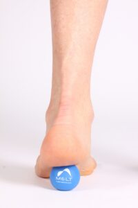 Soft Ball on the Foot